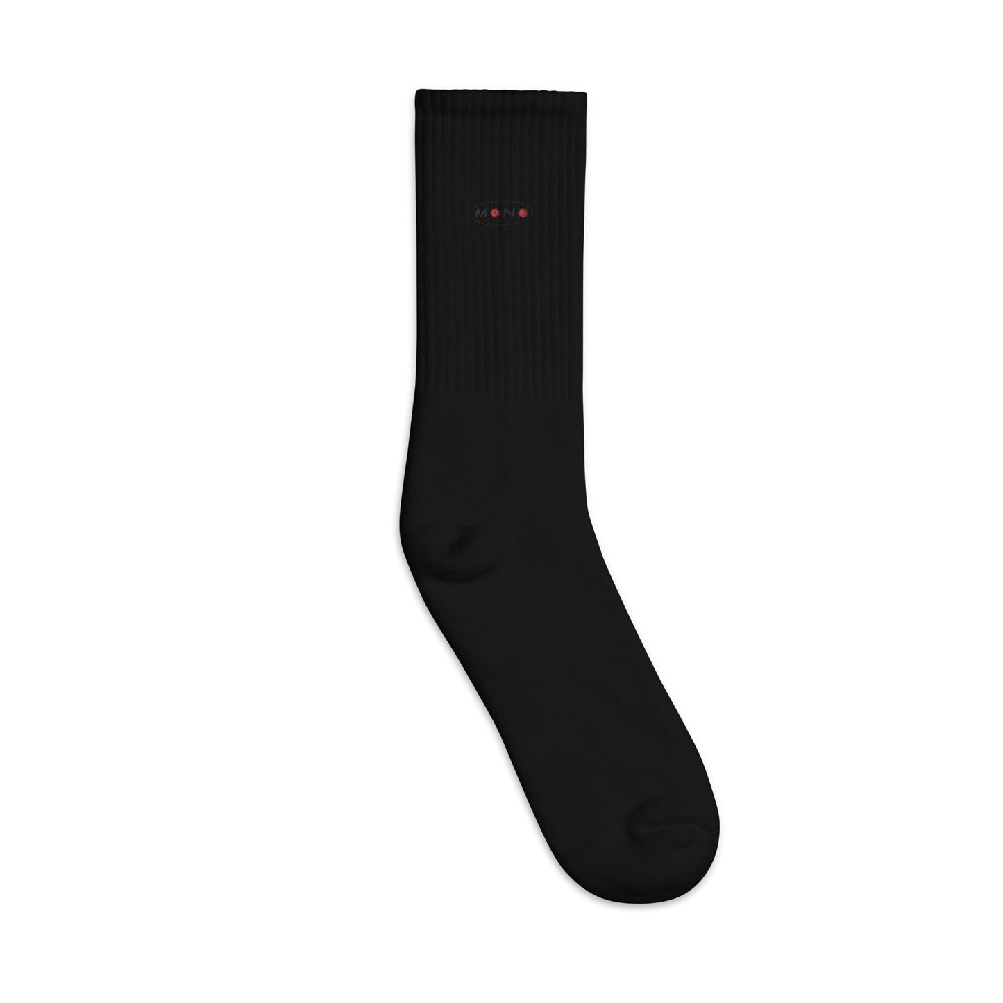 Mono Logo Embroidered Socks